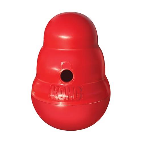 KONG - Wobbler - Interactive Treat Dispensing Dog Toy, Dishwasher Safe - for Large Dogs