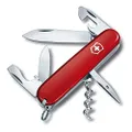 Victorinox Swiss Army Pocket Knife Spartan with 12 Functions, Red