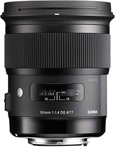 Sigma 4311956 50mm f/1.4 DG HSM Art Lens for Sigma, Black