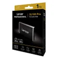 Lexar 1TB Pro-Portable SL100Pro SSD USB 3.1 Gen2 Type C, (LSL100P-1TRB)
