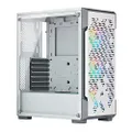 CORSAIR CC-9011174-WWCorsair iCUE 220T RGB Airflow Mid-Tower PC Gaming Smart Case, Tempered Glass - White
