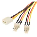Astrotek 2 x 3-Pins Male to 3-Pins Female Fan Power Cable