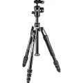 Manfrotto MKBFRTA4B-BHM Befree Advanced 2N1 Travel Tripod with Monopod, Twist Lock, Tripod Bag, Plate and Ball Head Included for Canon, Nikon, Sony, DSLR, CSC, Mirrorless, Up to 8 kg, Aluminium
