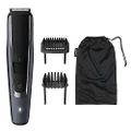 Philips Beardtrimmer Series 5000 Corded/Cordless Beard Trimmer with Lift and Trim PRO System, 0.2mm Precision Settings and 90 Min Cordless Use, Silver, BT5502/15