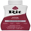 RIT DYE UR820.Wine Fabric Liquid Dye All-Purpose, 1 Pack