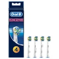 Oral-B Floss Action Electric Toothbrush Replacement Brush Heads, 4 Pack