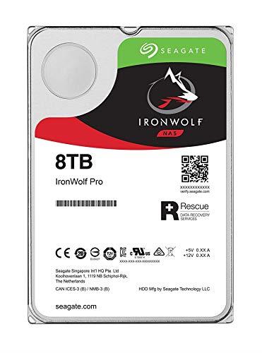Seagate Ironwolf Pro 8TB 3.5" 7200 RPM SATA3 NAS Drive (Cache 256MB)