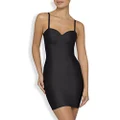 Nancy Ganz Women's Body Architect Slip Dress, Black, 10D