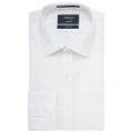 Van Heusen Men'S Euro Tailored Fit Business Shirt Check ,Pure White ,Medium