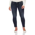 Calvin Klein Women's 001 Super Skinny Fit Jean, Portland Blue Black, 31