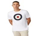 Ben Sherman Men's Target T-Shirt, Bright White, Small