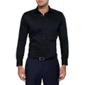 Calvin Klein Slim Fit Business Shirt, Black, 37cm Neck