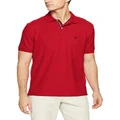 Nautica Men's Short Sleeve Performance Deck Polo Shirt, Nautica Red, XX-Large