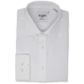 Ben Sherman Men's Long Sleeve Sateen Stripe Kings Formal Shirt, Bright White, 37