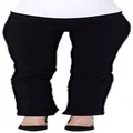 Ripe Maternity Women's Phoenix Straight Leg Pant, Black (Black), XL