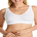 Bonds Womens Underwear Comfy Crop, White (1 Pack), X-Large