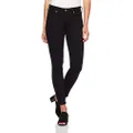Calvin Klein Women's 001 Super Skinny Fit Jean, Eternal Black, 24