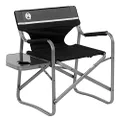 Coleman Portable Deck Chair with Side Table Grey 1423799