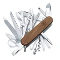 Victorinox Swiss Army Pocket Knife Swiss Champ with 29 Functions, Wood