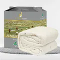 Woolcomfort Australian Made 500GSM Alpaca Wool Quilt/Doona/Duvet (King)