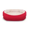 Rosewood 40 Winks Orthopaedic Dog Bed, Red