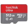 SanDisk Ultra microSDXC Card, 512 GB, SDSQUAR-512G-GN6MA