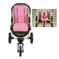 Keep Me Cosy™ Pram Liner + Free Harness & Buckle Cosy - Classic Pink Spot