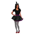 Rubie's Wizard of Oz Wicked Witch of The East Teen Costume, Black/Red/White, X-Small