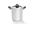 Stanley Rogers Stock Pot, 8 litres Capacity, 24 cm Size Silver
