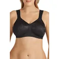 Playtex Women's Cotton Blend Ultimate Lift and Support Bra, Black, 18DD
