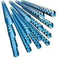 GBC Plastic 21 Loop Binding Comb, 10 mm, Blue (Pack of 100)