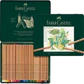 Faber-Castell Pitt Pastel Colour Pencils Tin of 36, (27-112136)