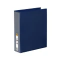MARBIG(R) 5424001B Clearview Insert Binder A4 4D Ring 50Mm, Blue