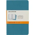 Moleskine - Cahier Notebook - Set of 3 - Ruled - Pocket - Brisk Blue