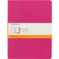 Moleskine - Cahier Notebook - Set of 3 - Ruled - Extra Large - Kinetic Pink