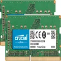 Crucial 16GB Kit (8GBx2) DDR4 2400 MT/s (PC4-19200) SODIMM 260-Pin Memory CT2K8G4SFS824A,Green