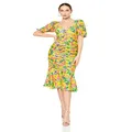 Talulah Women's Finch Midi Dress, Multicolour, Small
