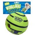Wobble Wag Giggle WG021236 Ball, Interactive Dog Toy, Fun Giggle Sounds, As Seen On TV green Medium