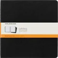 Moleskine Cahier Notebook - Set of 3 - Ruled - Extra Large - Black, (QP321)