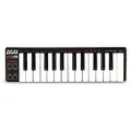 AKAI Professional LPK25 - Portable USB powered MIDI Keyboard with 25 Velocity-Sensitive Keys with Synth Action and Editing Software included