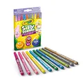 Crayola Silly Scents Washable Markers, 10 Colours & Scents, Great Colouring Fun for Home or The Classroom