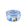 Lock & Lock Round Storage Container - Clear/Blue, 100 ml