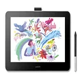 Wacom One Creative Pen Display, Free Software for On Screen Sketching and Drawing, 13.3 Inch, 1920 x 1080 Full HD Display, Vibrant Colour, Pen Precision