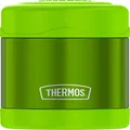 THERMOS Stainless Steel FUNTAINER 10 Ounce Food Jar, Lime Green