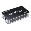 Kinivo 501BN Premium 5 port High speed HDMI switch with IR wireless remote and AC Power adapter - supports 3D 1080p