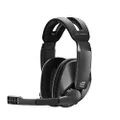 EPOS GSP 370 by Over-Ear Wireless Gaming Headset, Low-Latency Bluetooth, Noise-Cancelling Mic, Flip-to-Mute, PC, Mac, Windows, and PS4, Black