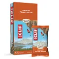 CLIF BAR - Crunchy Peanut Butter - Made with Organic Oats - Non-GMO - Plant Based - Energy Bars - 68g. (12 Pack)