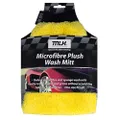 MLH 64MLH100 Microfiber Wash Mitt Sponge, Yellow