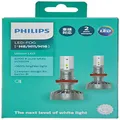 Philips Ultinon LED H8/H11/H16 6000K 12V globes - boxed pair