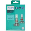Philips Ultinon LED H8/H11/H16 6000K 12V globes - boxed pair